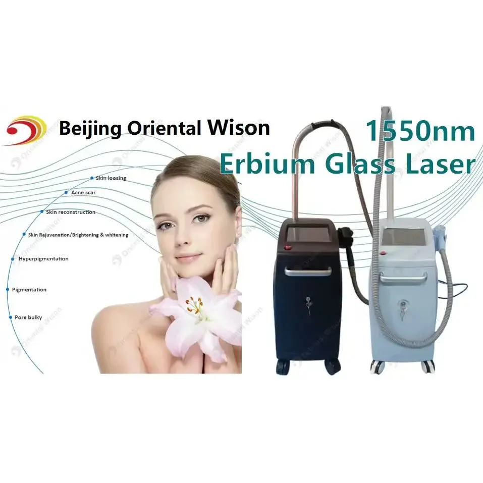 1550 nm -es erbium üveg lézerbőr újbóli felújító eszköz