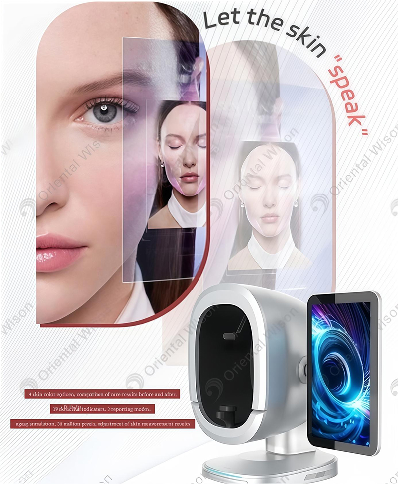 Fedezze fel, hogyan elemzi az AI Skin Analyzer gép bőre állapotát 2 másodperc alatt!