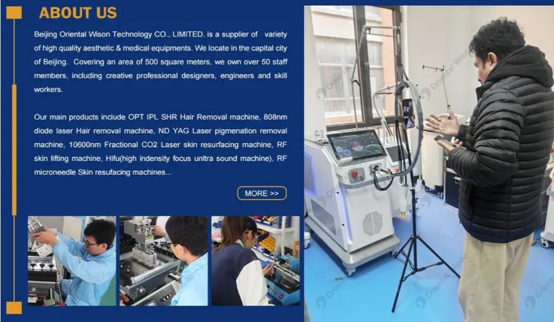 Üdvözöljük! Ügyfél látogasson el üzemünkbe, a Test Alexandrite Laser